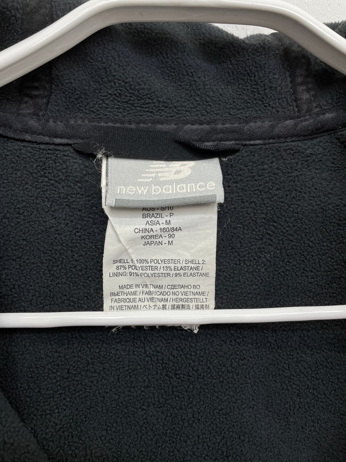 뉴발란스 NB HEAT 다크 그레이 후드 집업 자켓 상품이미지4