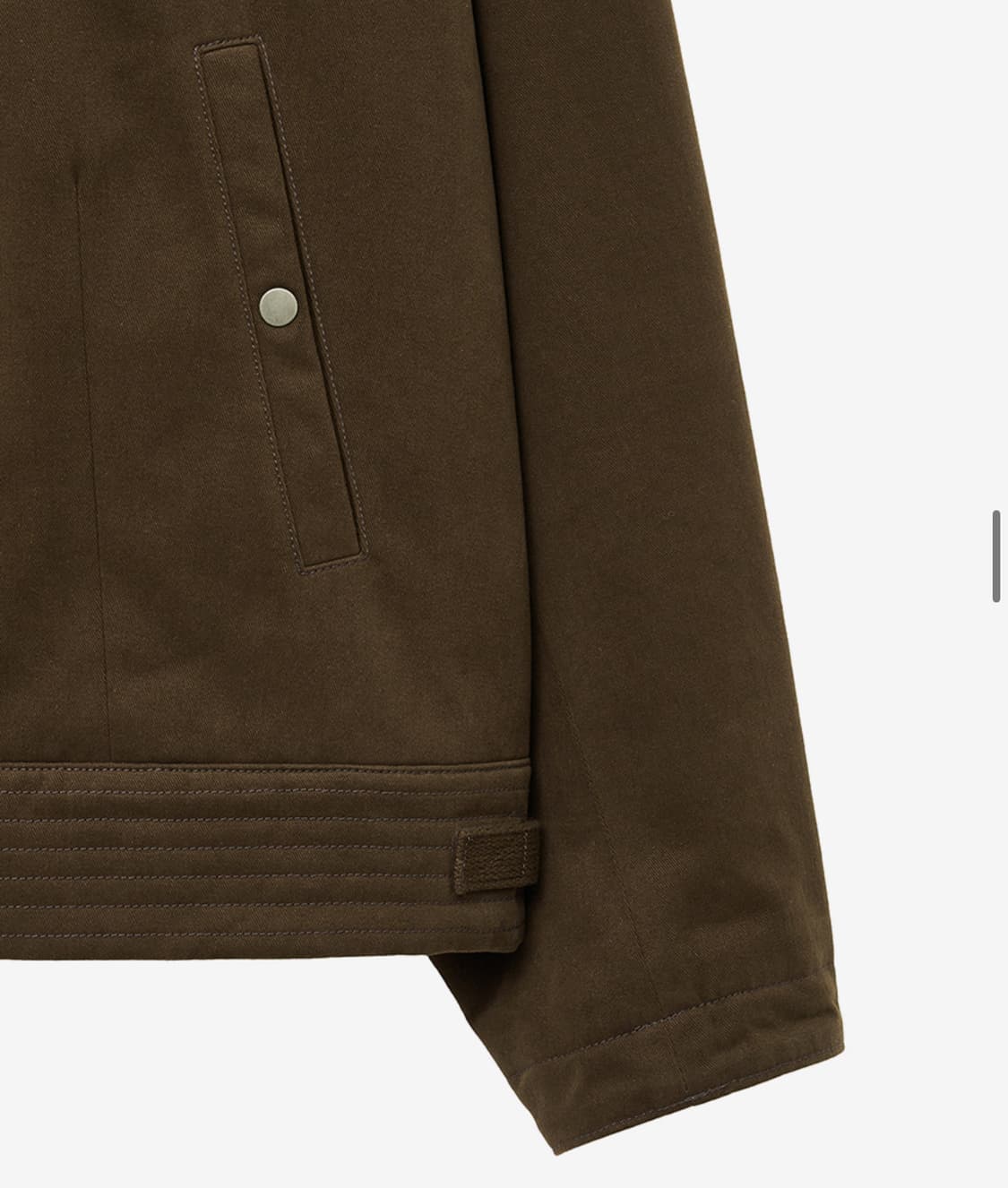 인사일런스 몰스킨 덱 자켓 BROWN L사이즈 상품이미지4