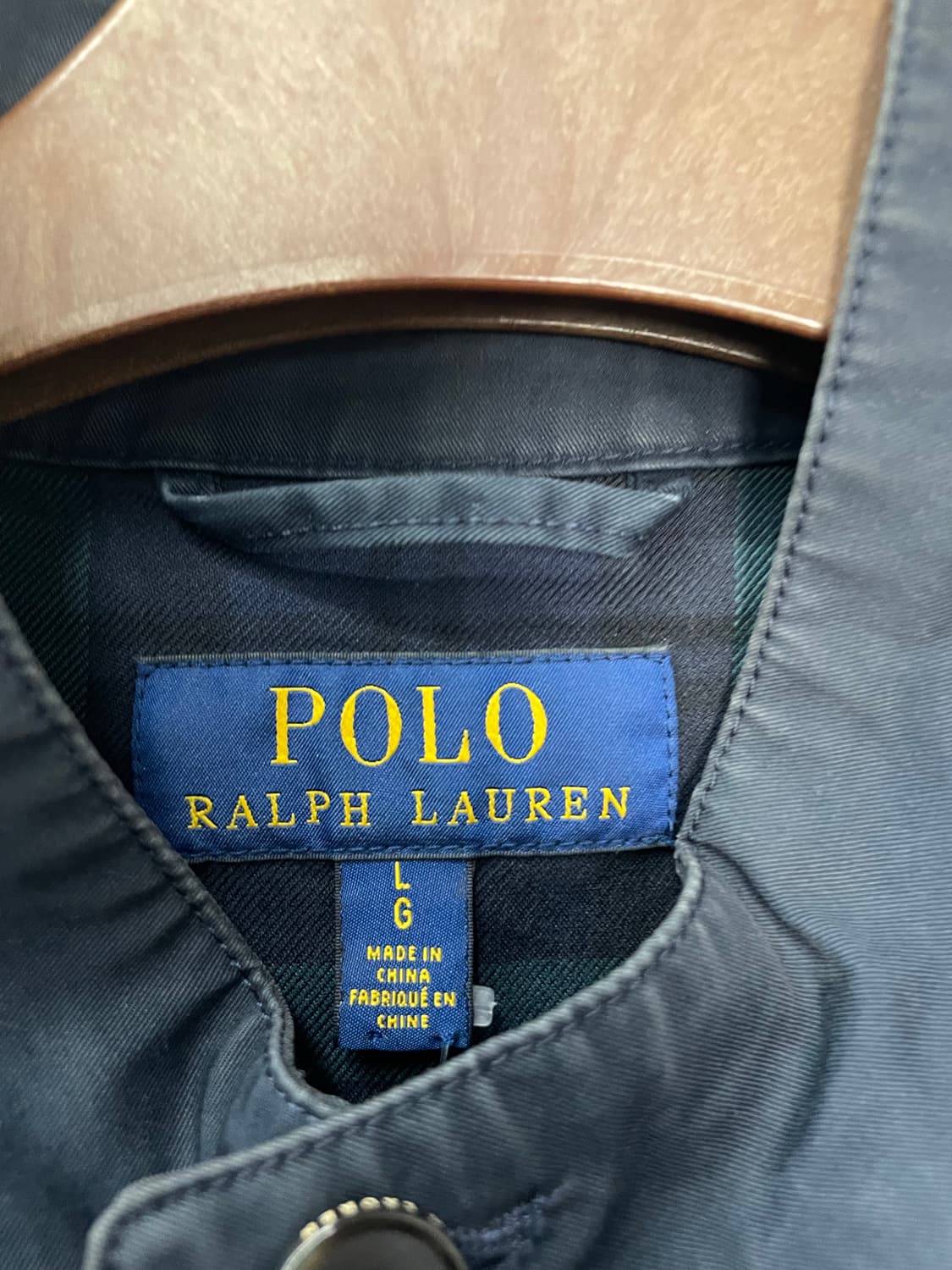 폴로 랄프로렌 네이비 코튼 트윌 바라쿠다 자켓 H1175 상품이미지4