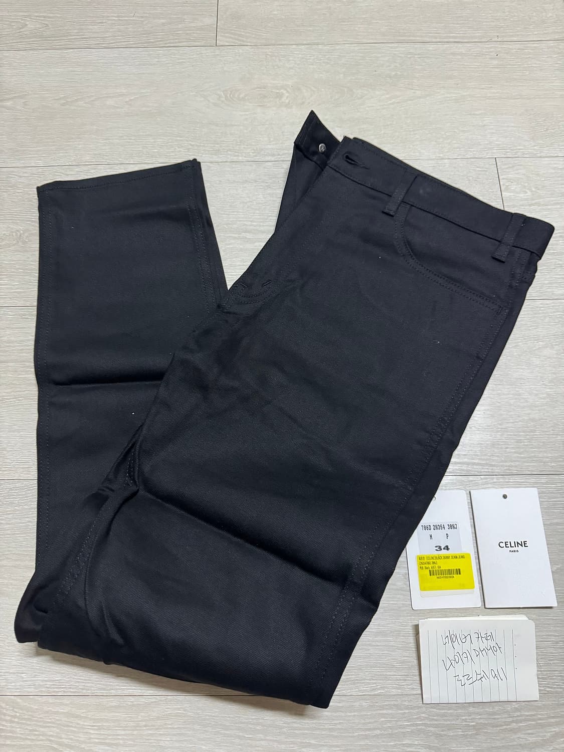 [34] 셀린느 퍼머넌트 스트레이트 진 팬츠 상품이미지6