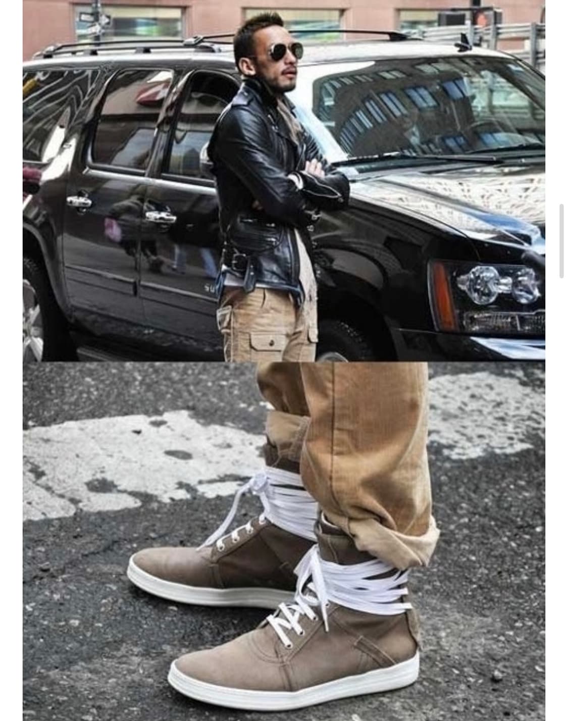 [41] 디올옴므 10ss dior homme 끈칭칭 하이탑 베이지 상품이미지9