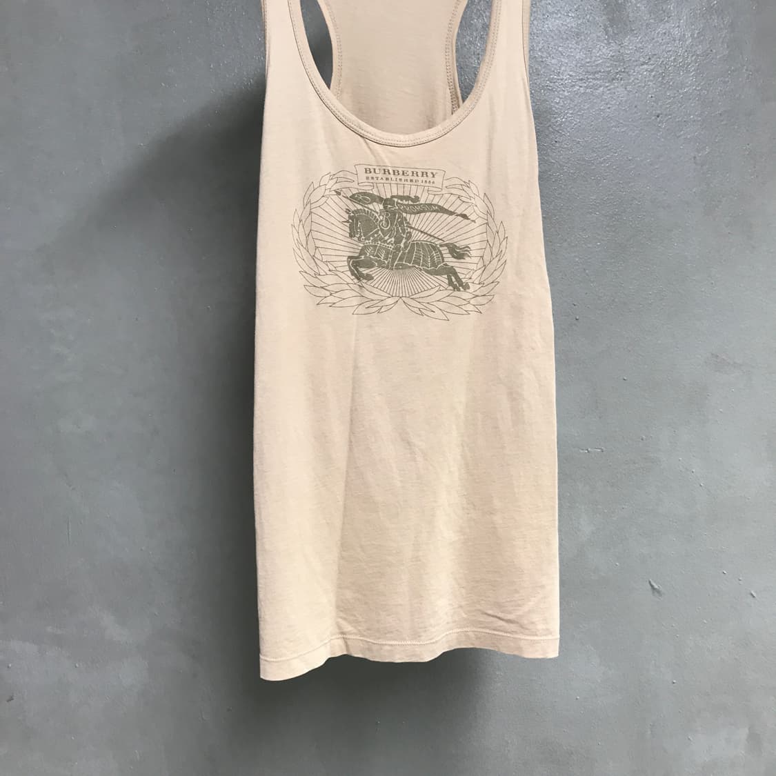 버버리 베이지 슬리브리스 S(W) 상품이미지3