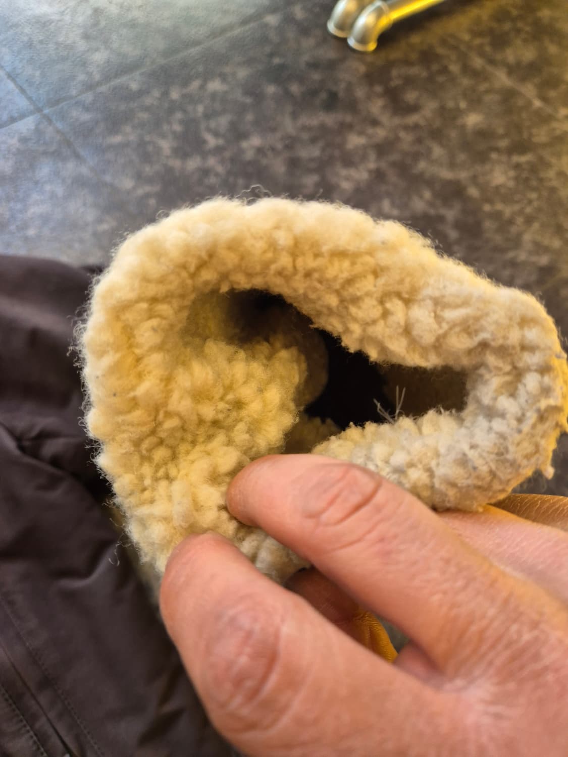 뉴발란스 무스탕 자켓 블랙 S 상품이미지6