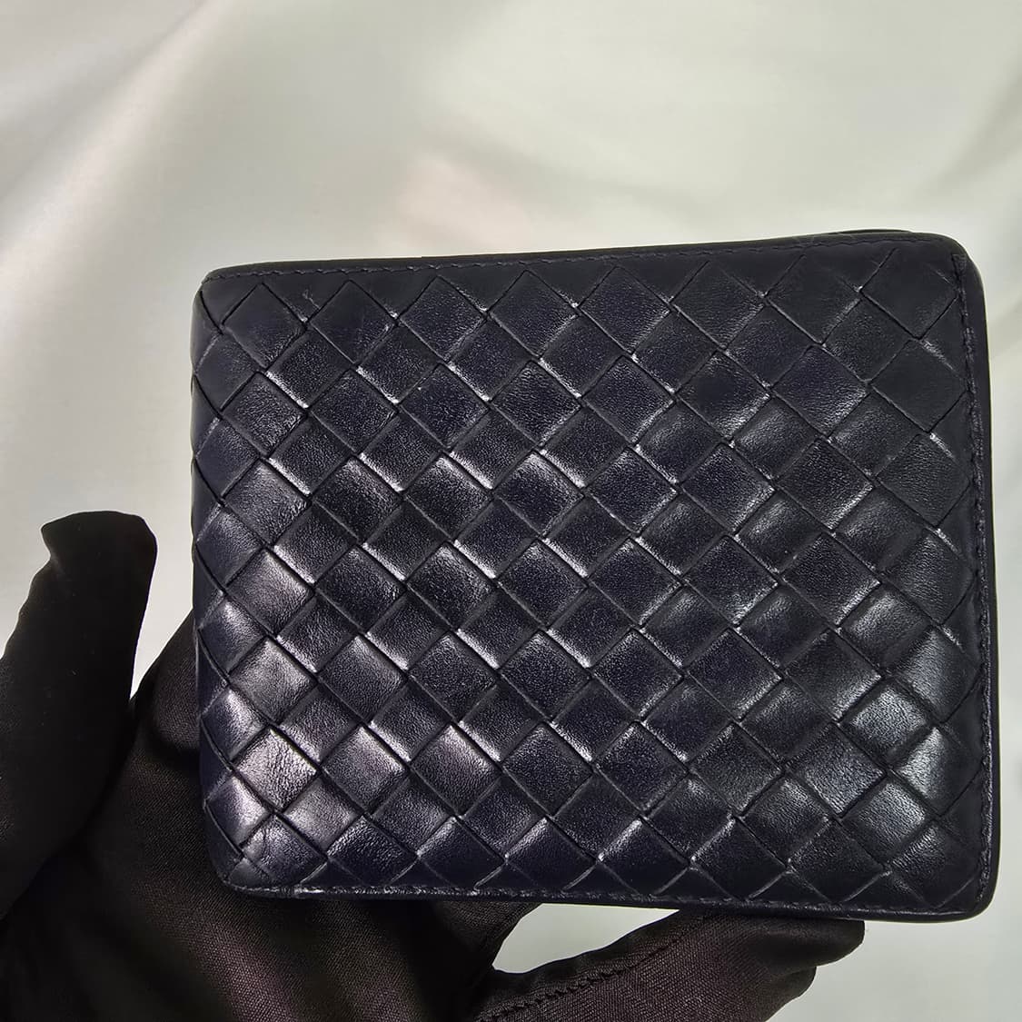 보테가 베네타 반지갑 네이비 상품이미지2