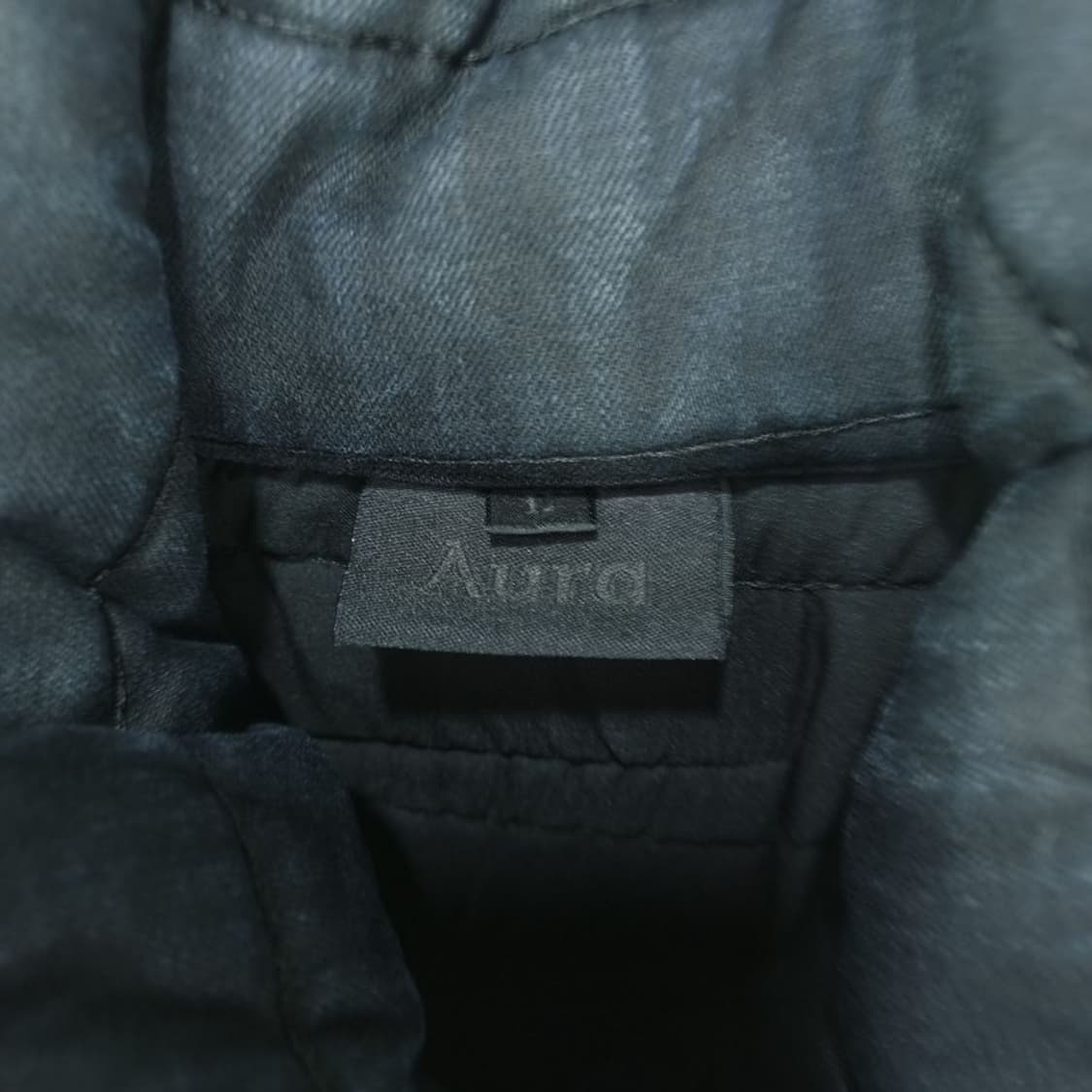 [일본빈티지] 고딩 펑크 경량 패딩 베스트 조끼 블랙 M16934 상품이미지7