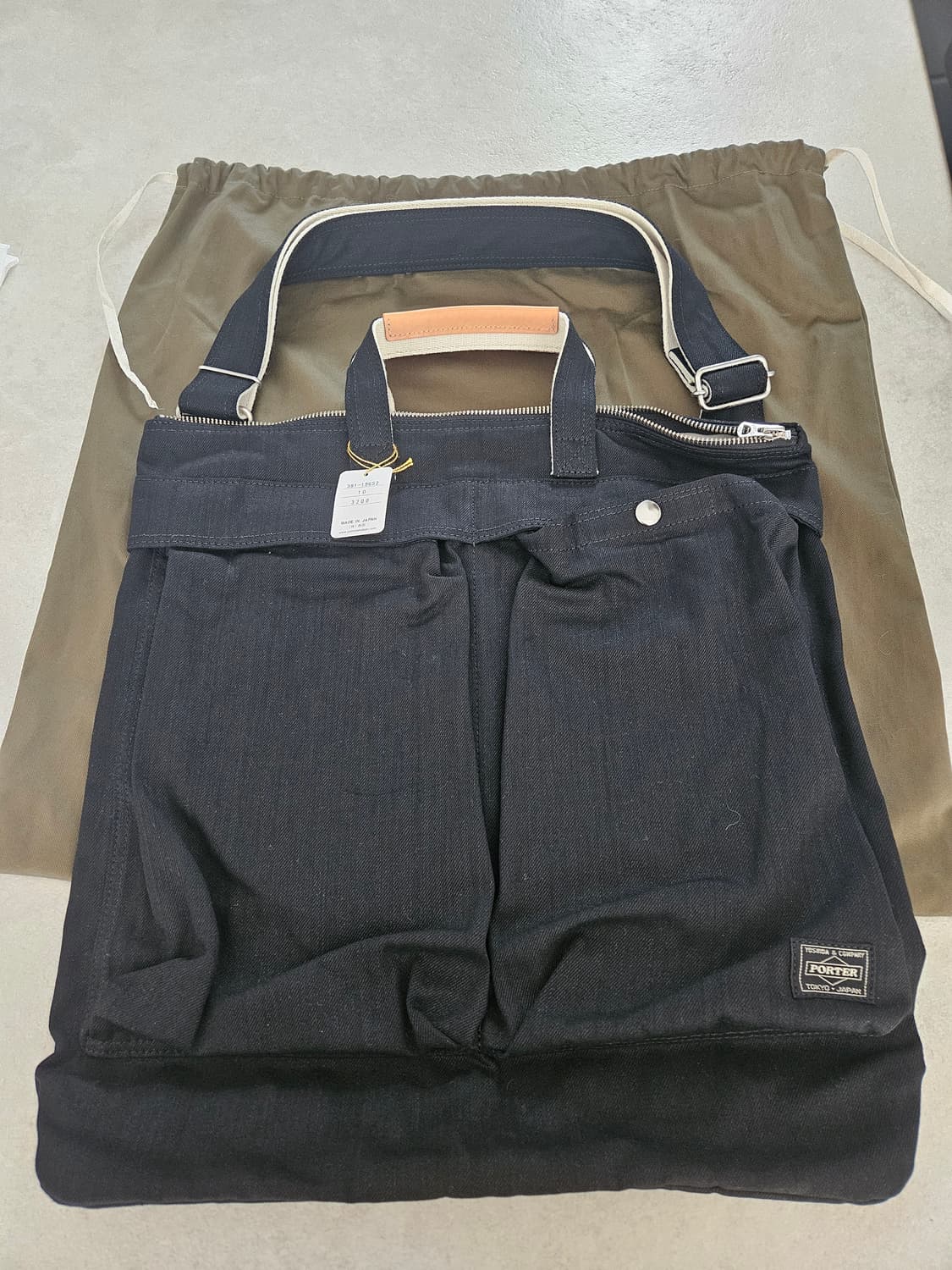 포터 noir 헬멧백 상품이미지1