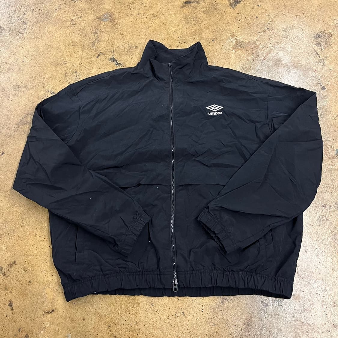 [정품/105] 엄브로 블랙 바람막이 자켓 b10 상품이미지2