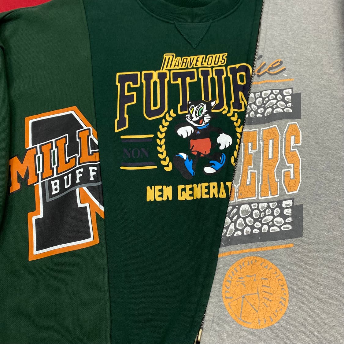 소윰 크로스지퍼 맨투맨 여성 free 상품이미지4