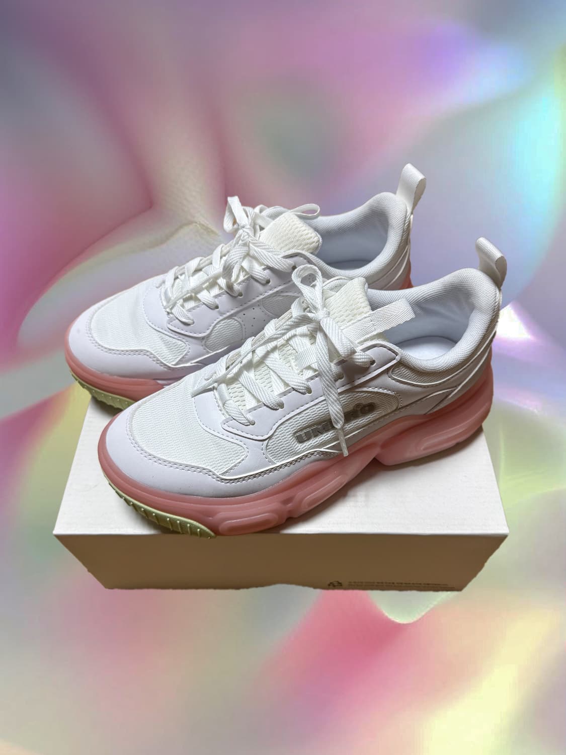 Umbro BIGTER 엄브로 빅터 화이트핑크 250 상품이미지4