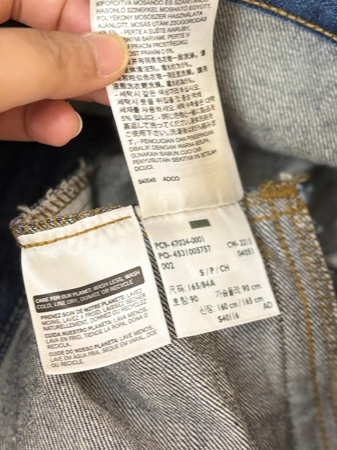 Levi’s 리바이스 데님 트러커 자켓 상품이미지8