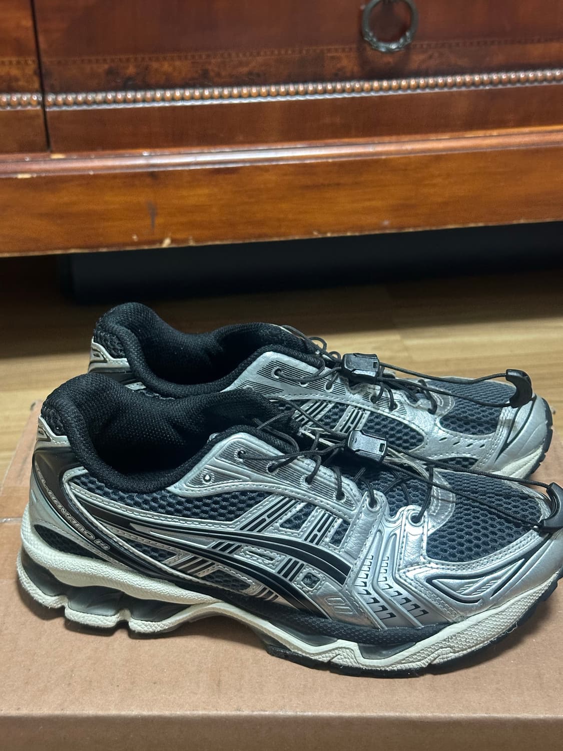 아식스 젤카야노14 캐리어그레이 230 상품이미지1