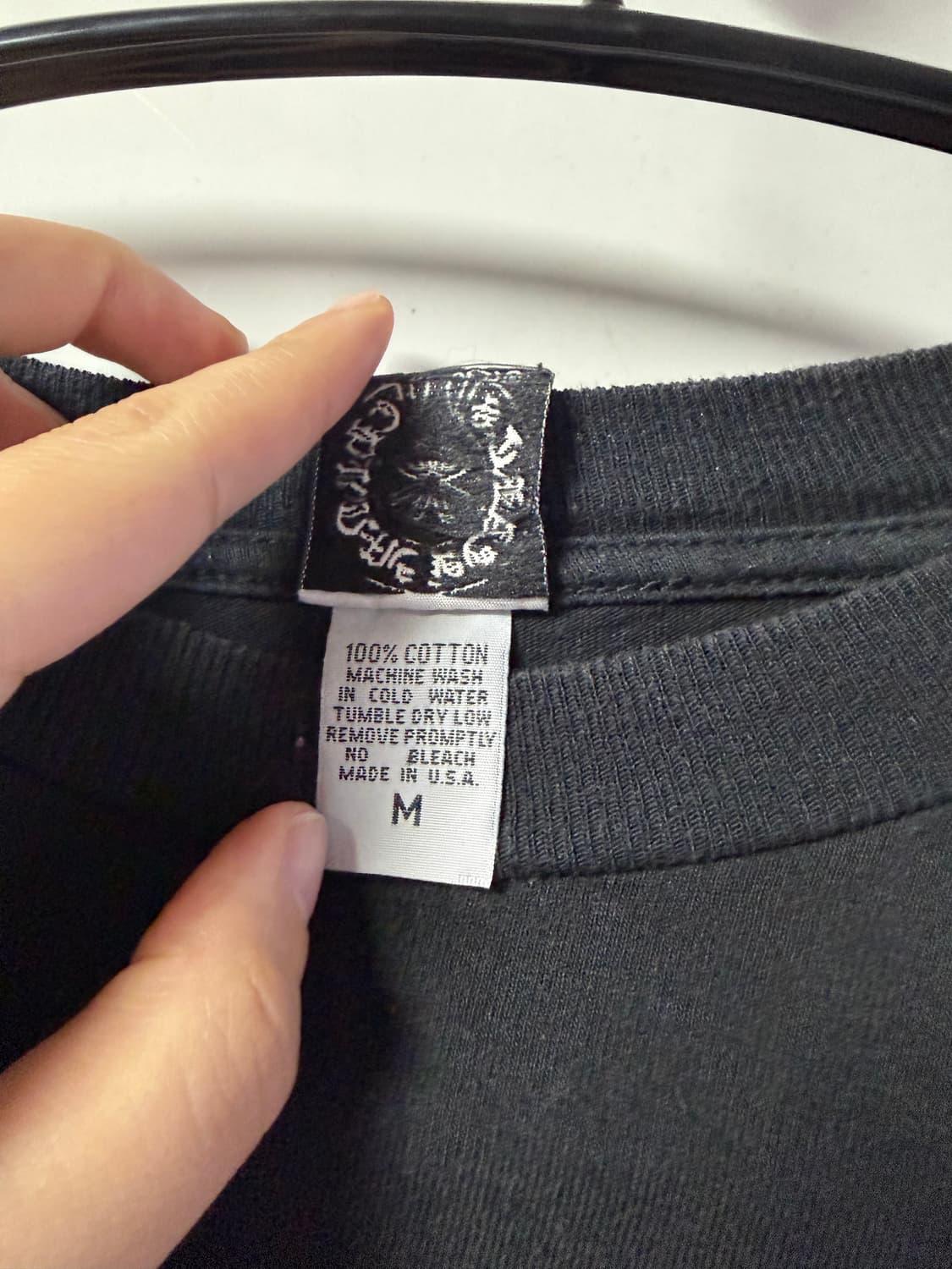 90's 크롬하츠 바인대거 플로랄 롱슬리브 상품이미지9