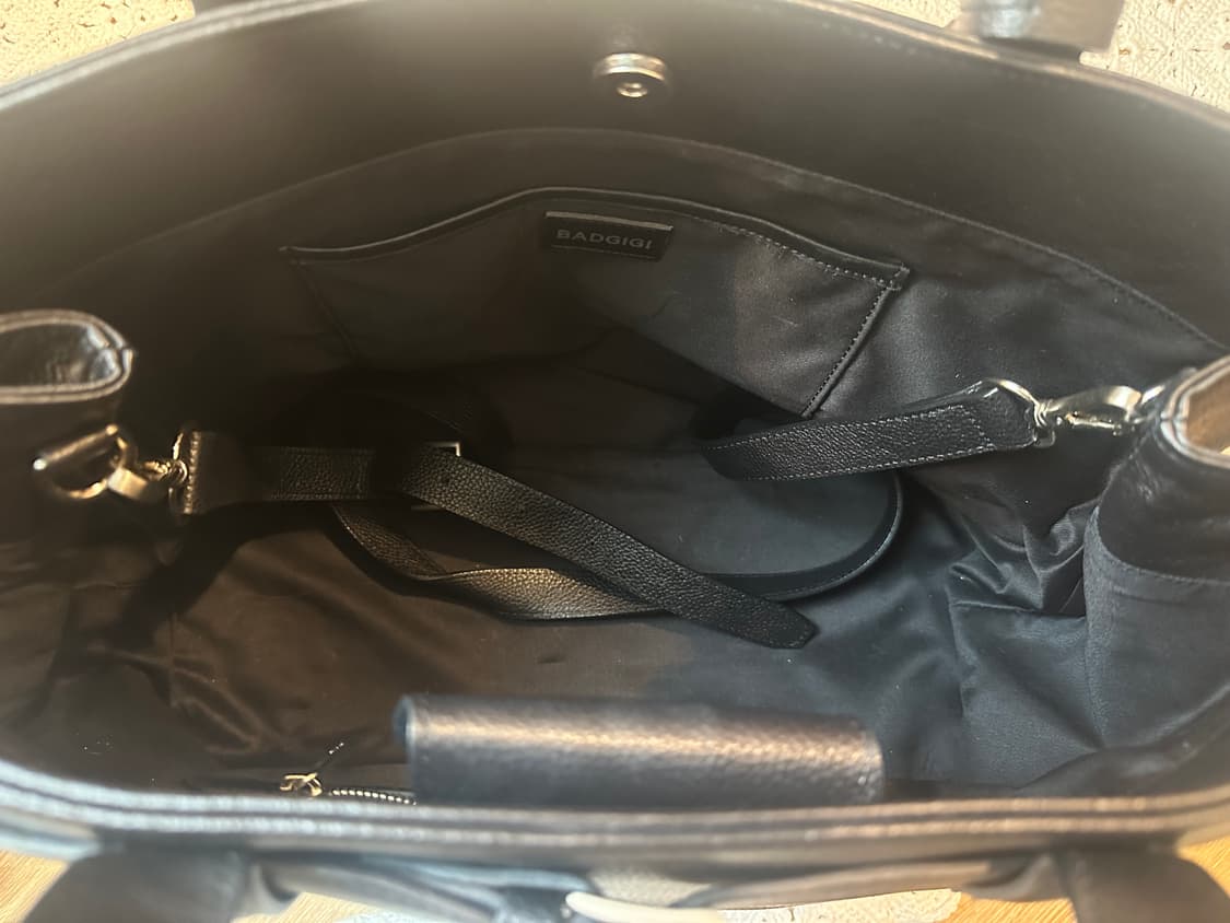 배드지지 토트백 블랙 상품이미지4