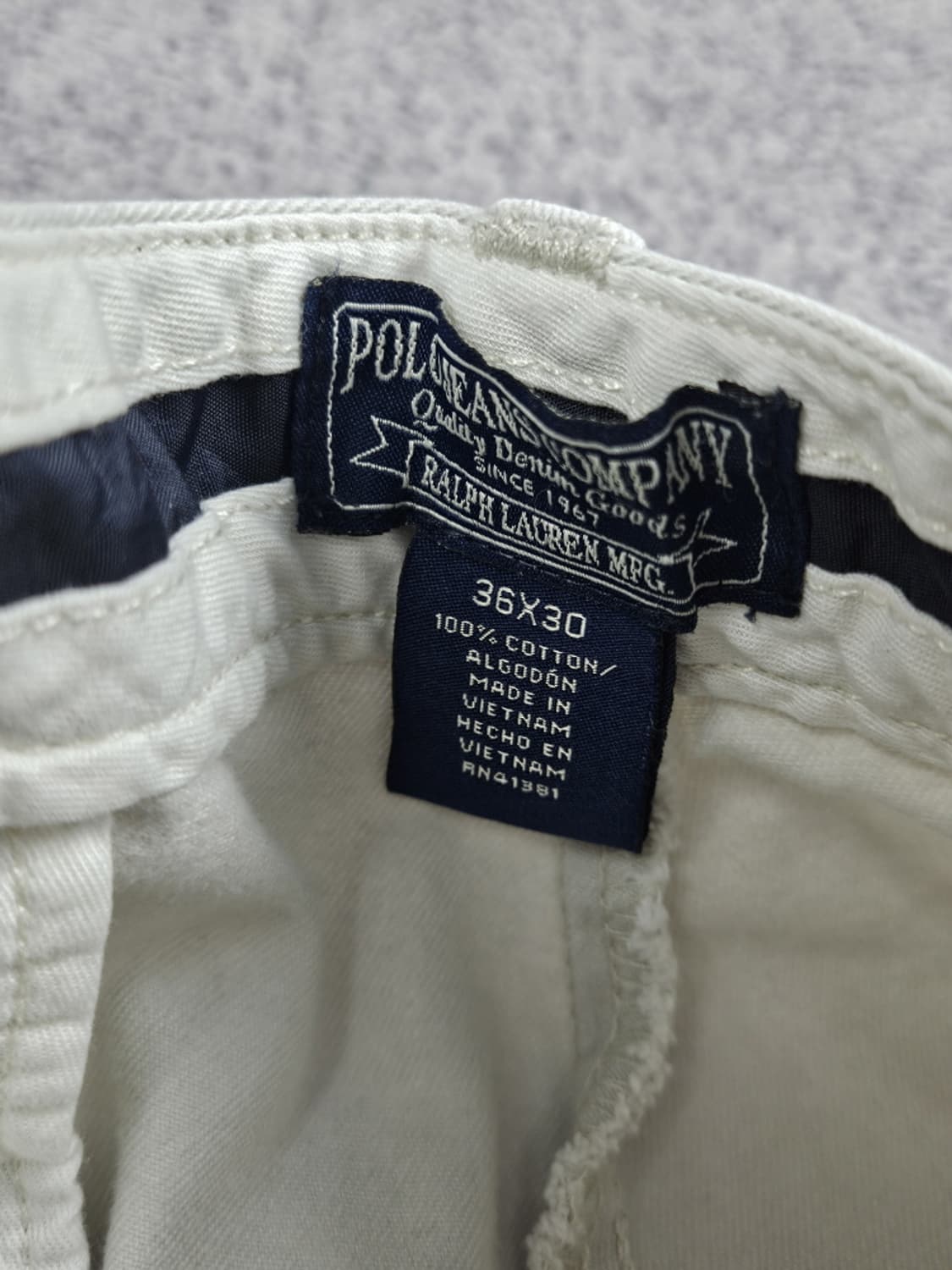 폴로 진스 컴퍼니 투턱 치노 팬츠 ( 36 X 30 ) / 10142 상품이미지9