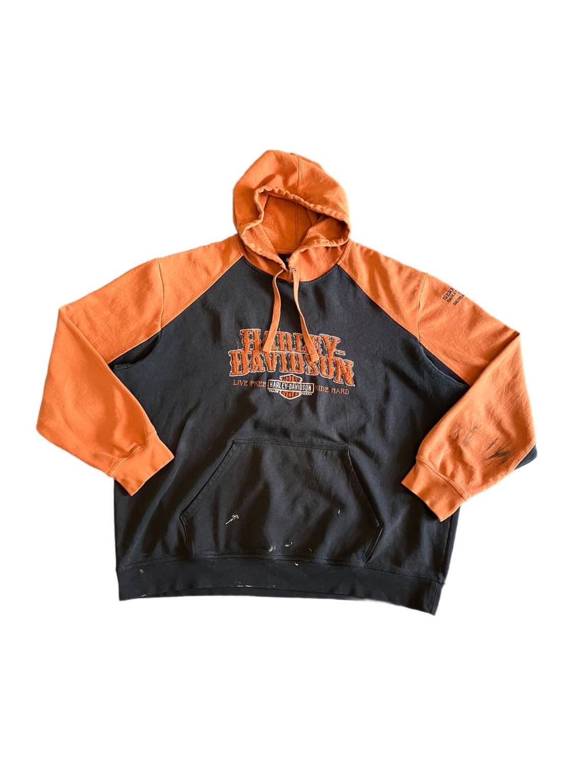 Harley Davidson two tone sweat hoodie 상품이미지1