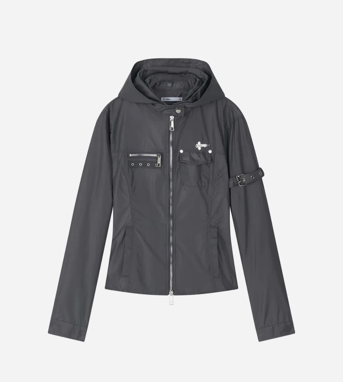 Charcoal Biker windbreaker jacket -S- 상품이미지1