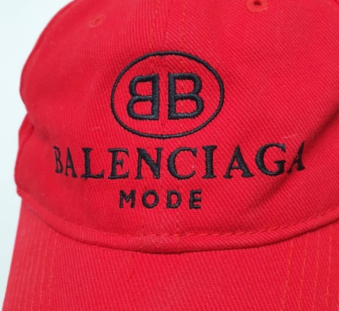 Balenciaga BB Logo Mode Embroidered Cap 상품이미지3