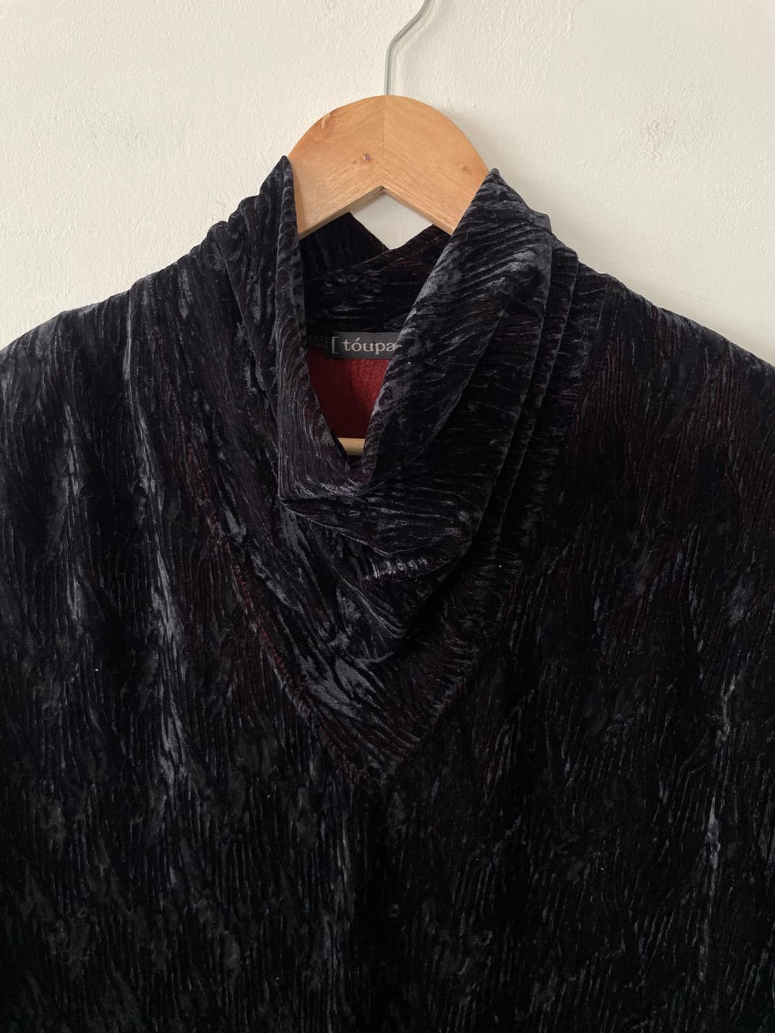 vintage black high neck long dress 상품이미지3