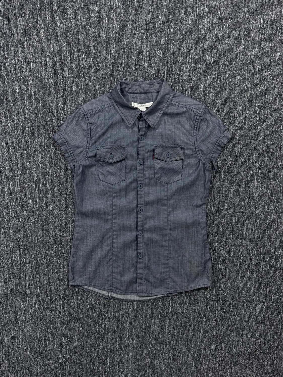 리바이스 데님 반팔 셔츠 상품이미지5