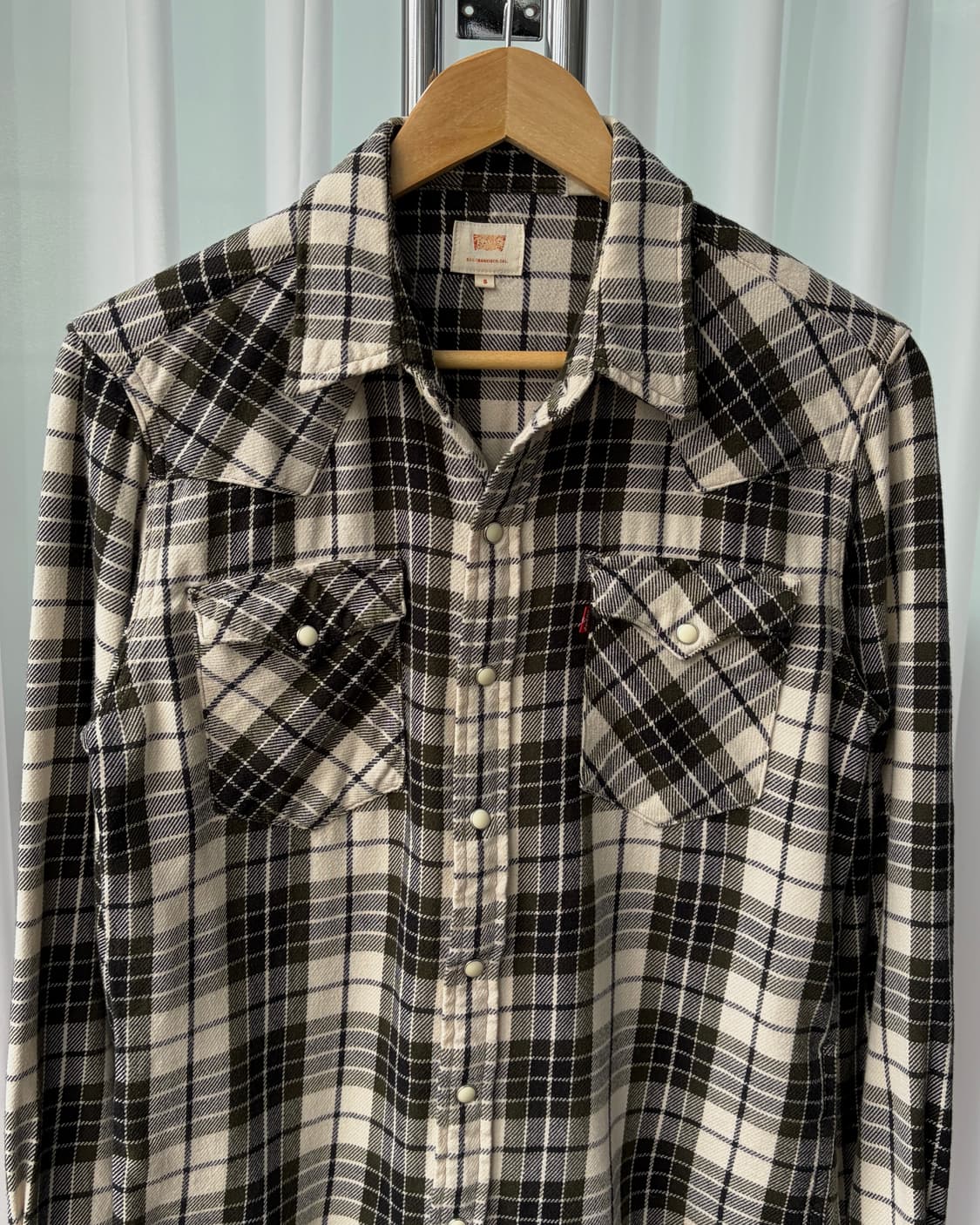 [S]리바이스 Levi's 플란넬 웨스턴 셔츠 상품이미지5