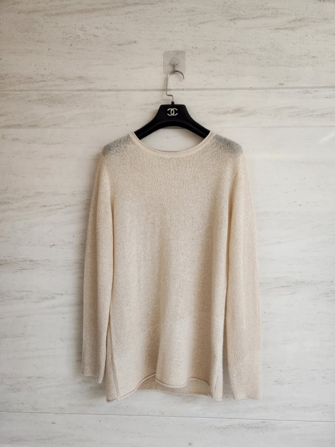 GOBI 고비 메탈릭 케시미어 니트 S사이즈 상품이미지1