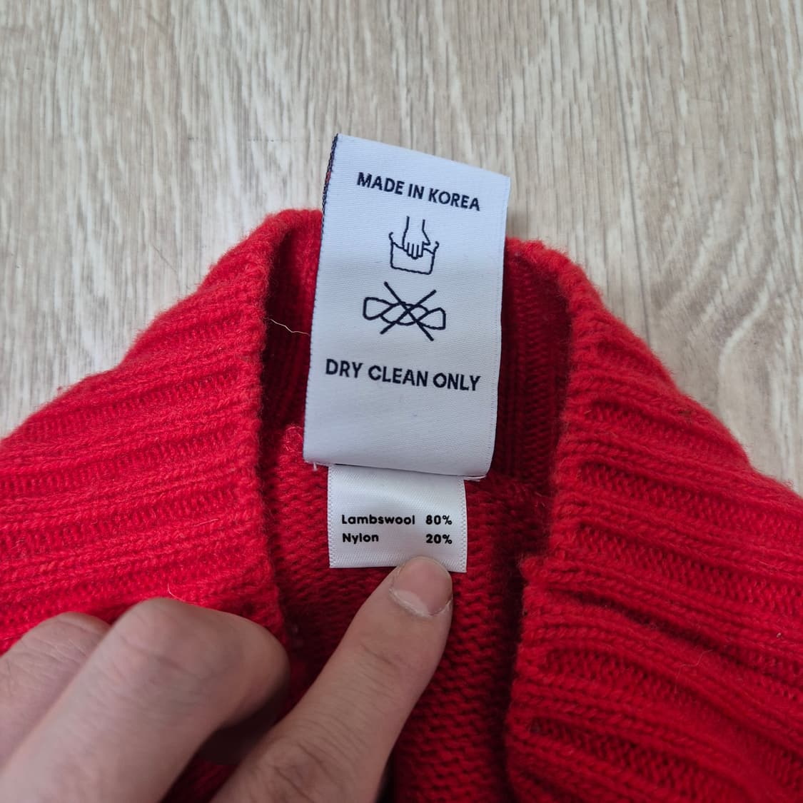 마리어스 아메리칸 패턴 목폴라 니트  상품이미지5