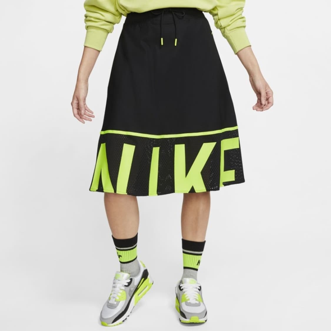 나이키 NSW 메쉬 스커트 L 상품이미지2