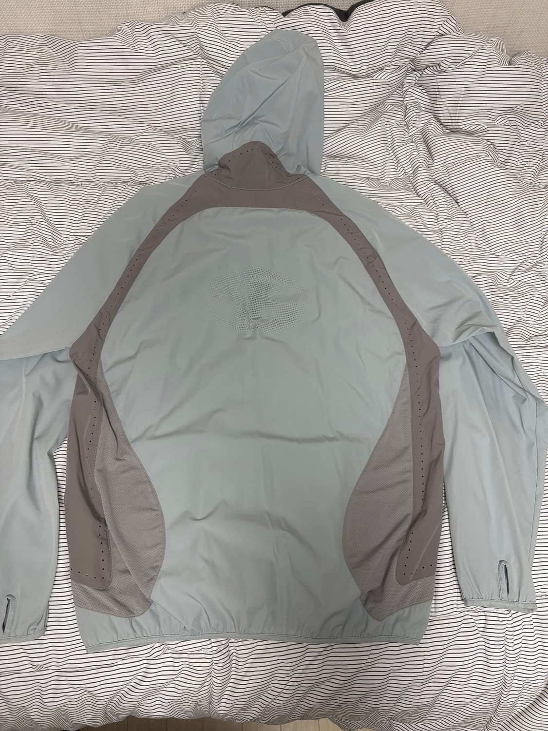 산산기어 러닝자켓 스카이블루 1 (실리카겔 구성품 포함) 상품이미지3