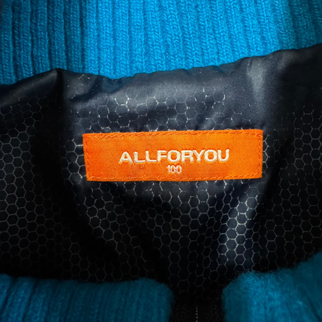 올포유 니트 패딩 점퍼 상품이미지5