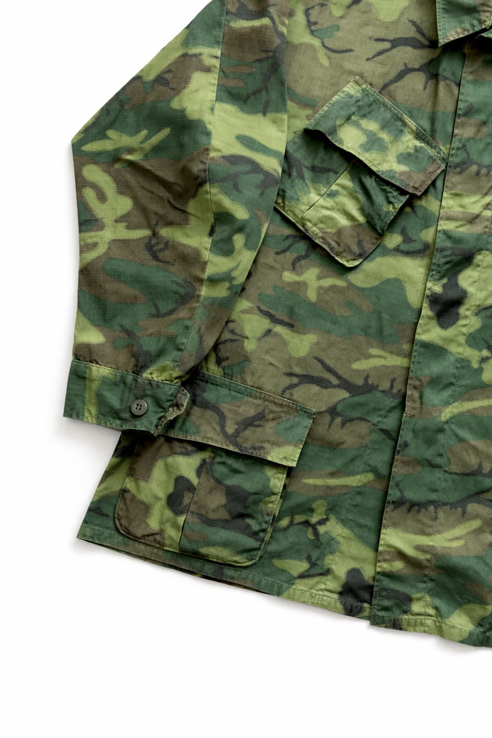 60s 미군 ERDL 카모 정글 퍼티그 자켓 L-R 상품이미지3