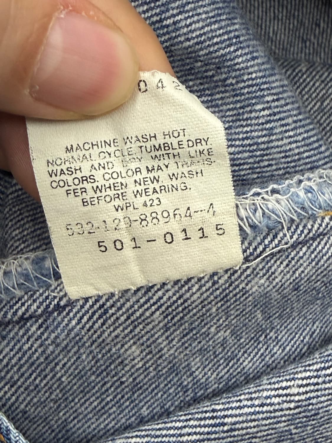 90s 리바이스 Levis 501 made in USA 상품이미지9