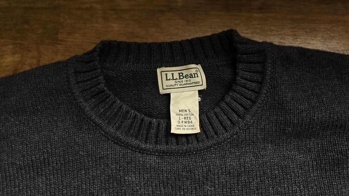 L.L.Bean 엘엘빈 그레이 니트 XL 상품이미지3