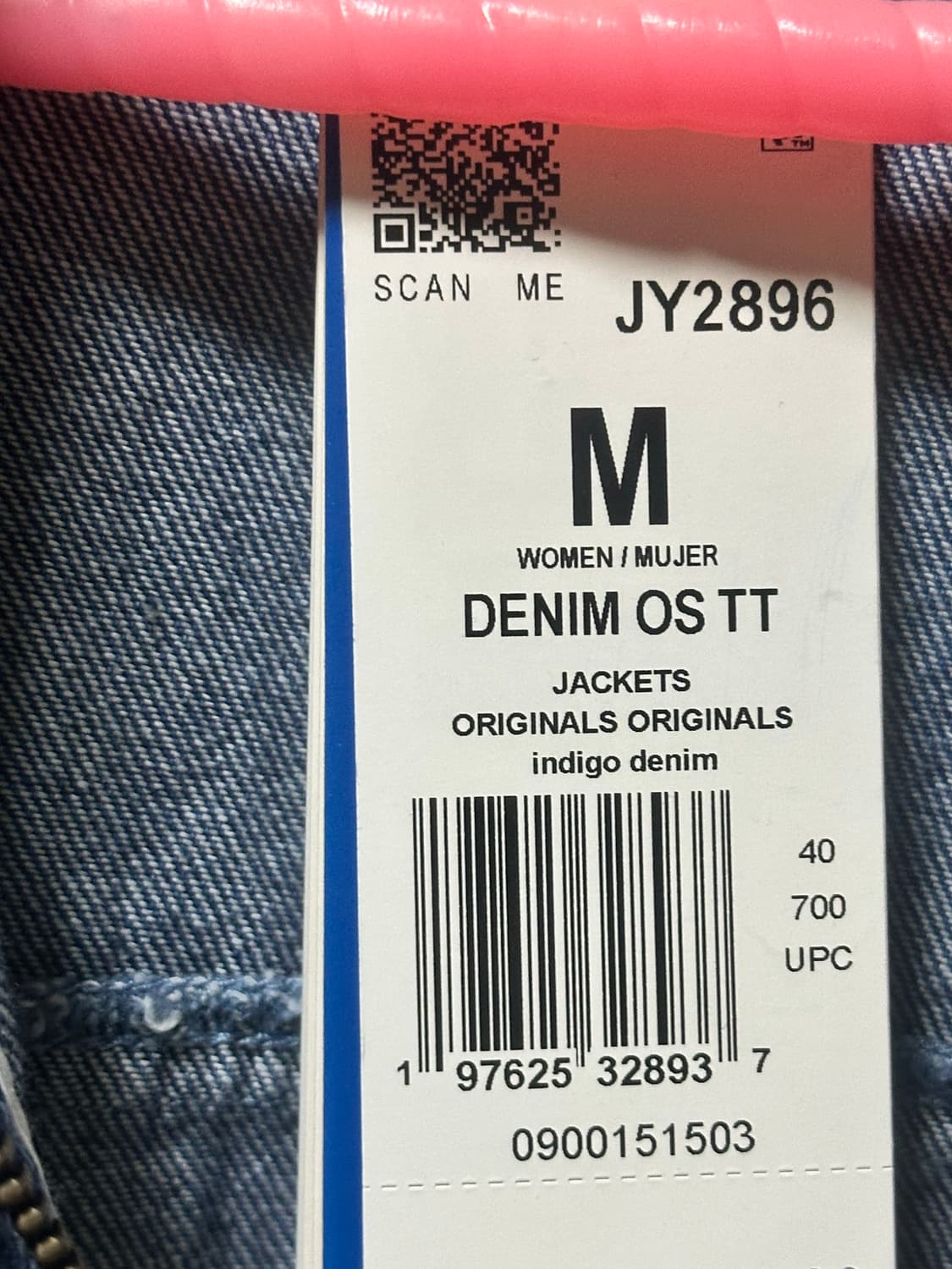 아디다스 데님 자켓 상품이미지2