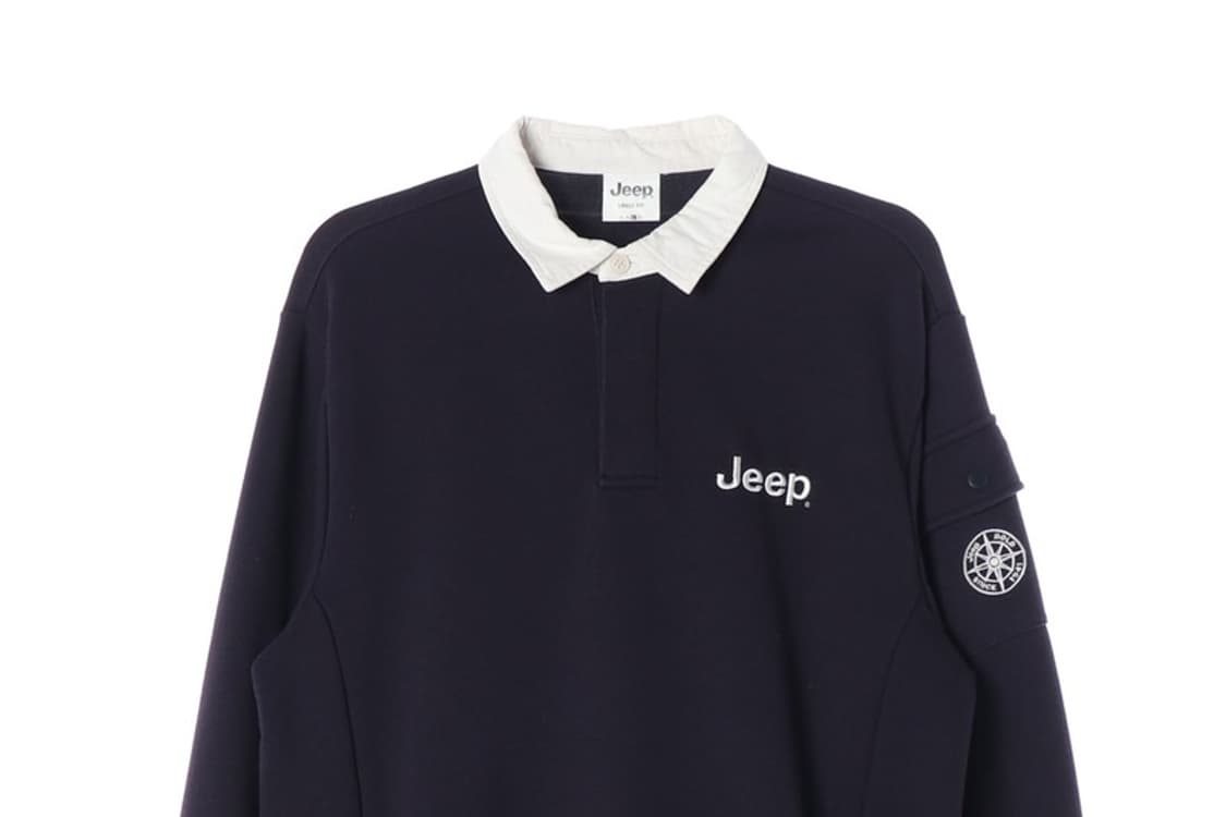 Jeep 카라 맨투맨 L 상품이미지3