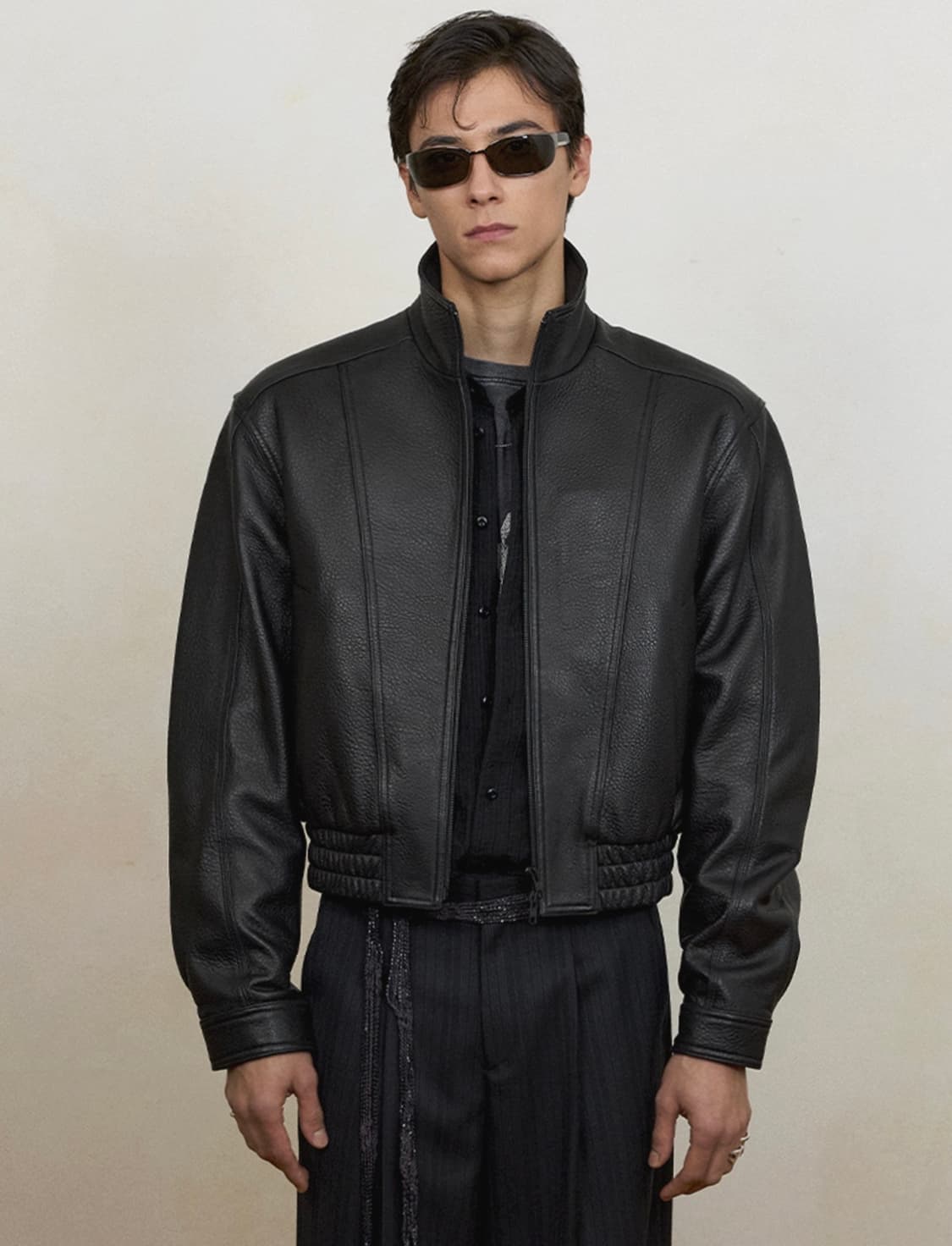 엘무드 세인트 레더 자켓 46 상품이미지2