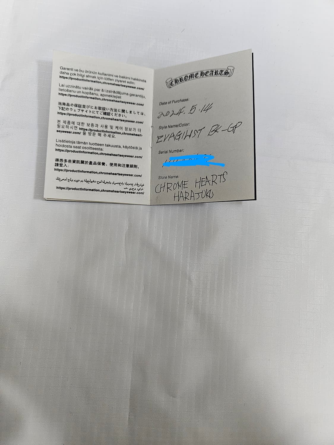 크롬하츠 에바질리스트 블랙 골드  상품이미지6