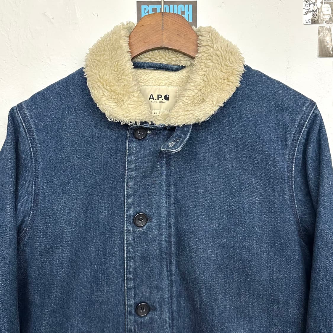 아페쎄 x  칼하트 셰르파 데님자켓 상품이미지2