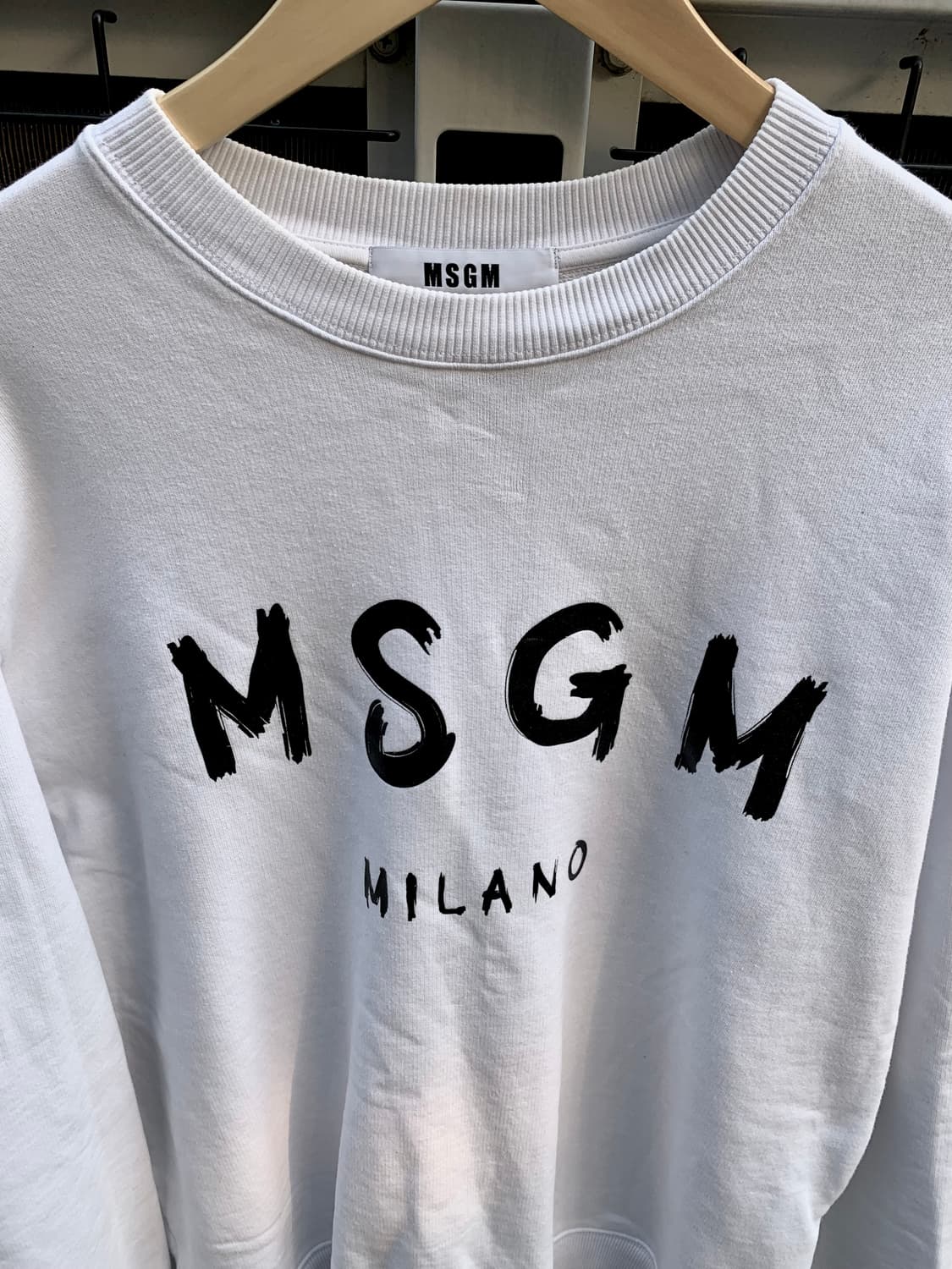 MSGM 맨투맨 (white) 상품이미지2