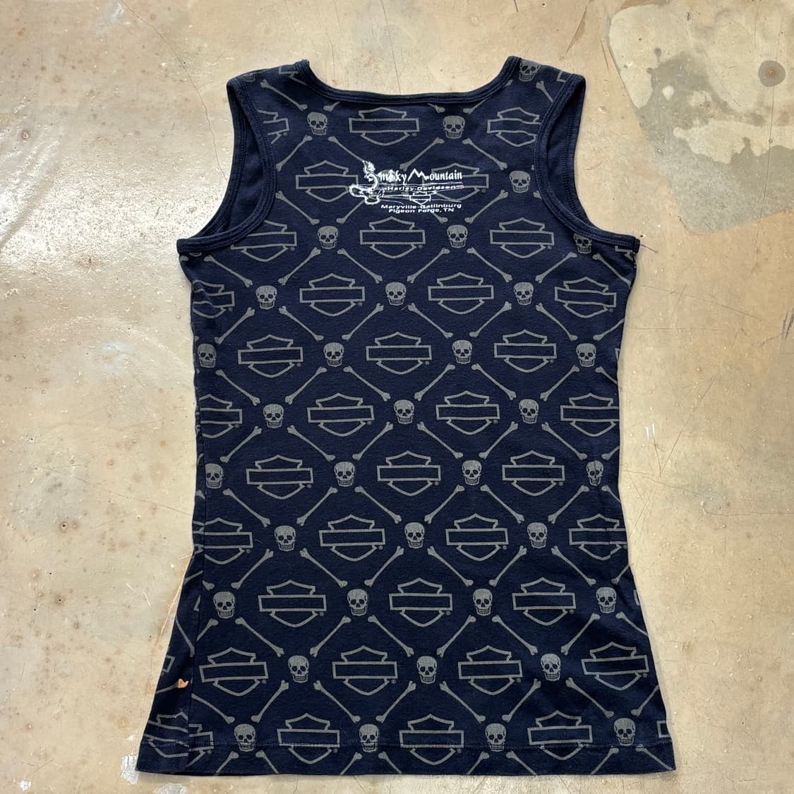 M 할리데이비슨 스컬 나시 상품이미지3