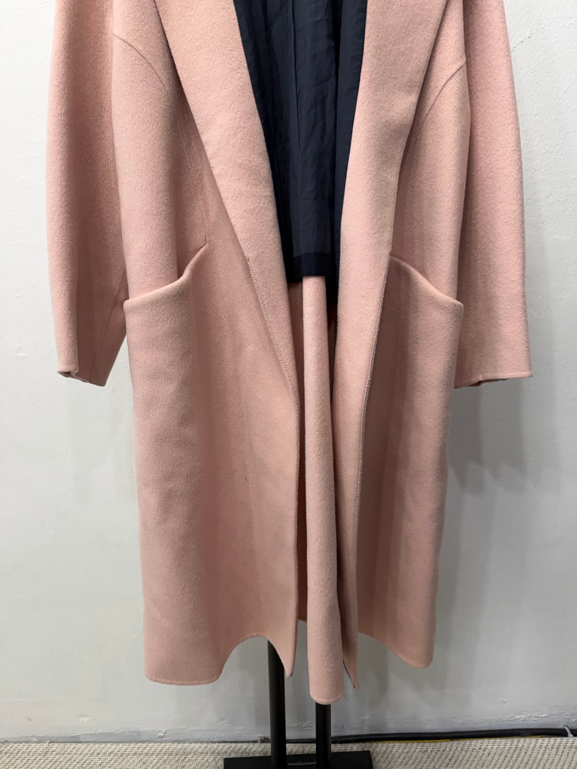 정품) TIME 타임 한섬 여성 핑크색 코트 82 상품이미지4