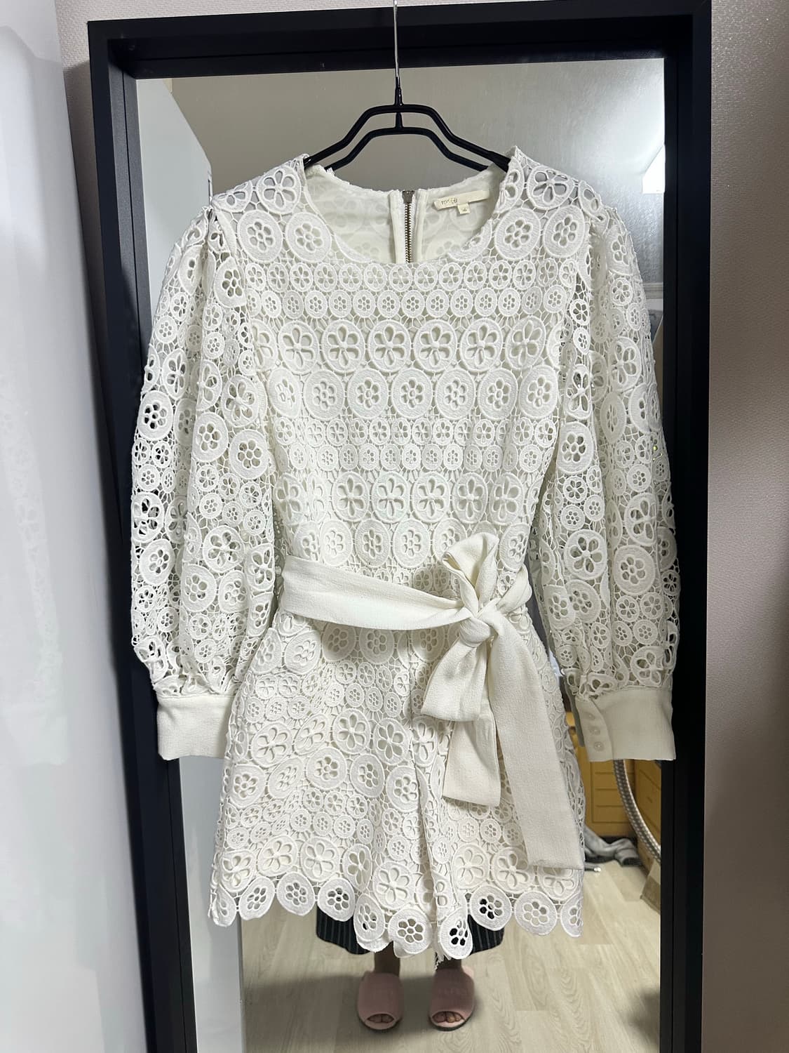 마쥬 화이트 레이스 원피스 38 상품이미지1