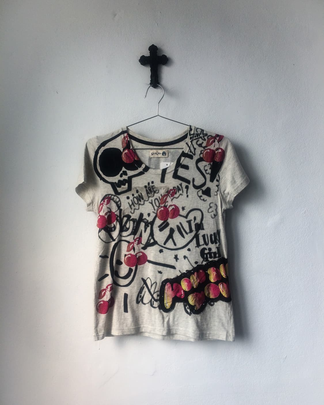 Kitsch printing t shirt 상품이미지2