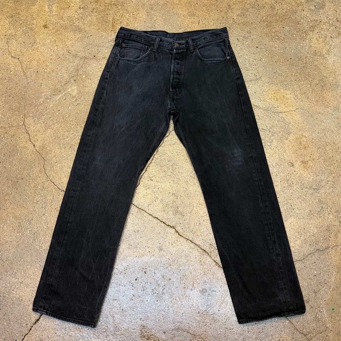 미국 빈티지 리바이스 501 블랙진 청바지 상품이미지1