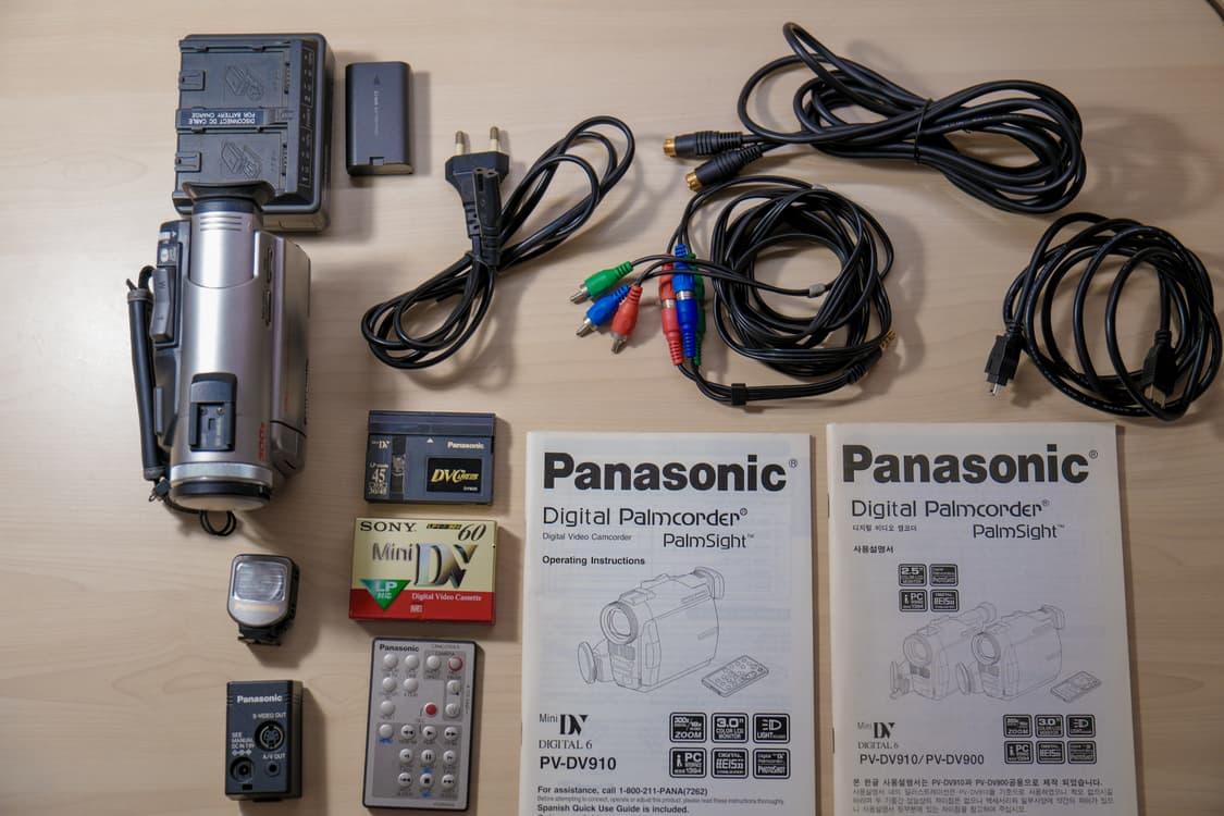 뉴진스 디토 캠코더) 파나소닉 Panasonic PV-DV910 상품이미지10