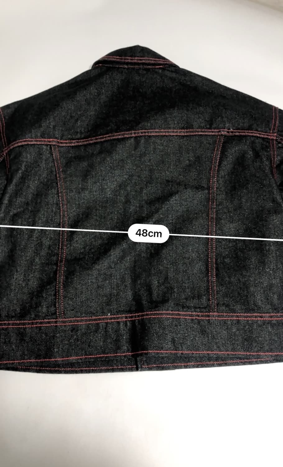 로맨틱크라운 스티치 데님자켓 S 상품이미지10