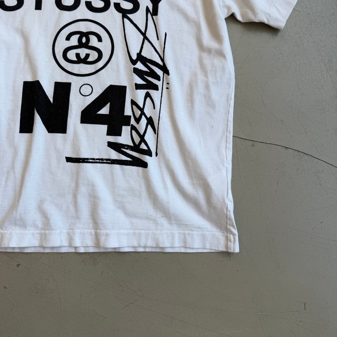 CDG x 스투시 하프 티셔츠 상품이미지3