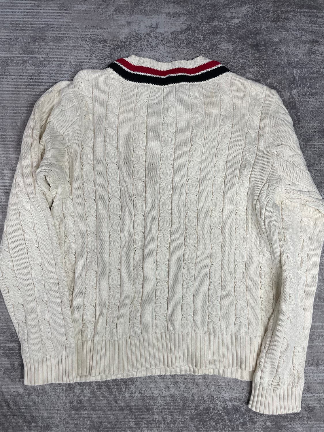 90s Polo 크리켓 케이블 니트 상품이미지8