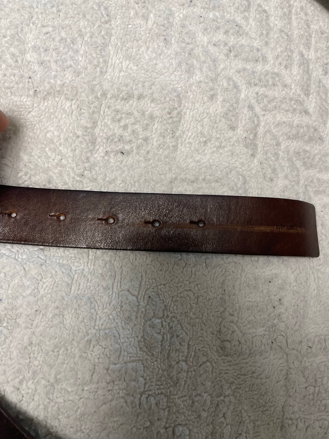 넘버나인(Number (n)ine) 가죽 벨트 상품이미지4