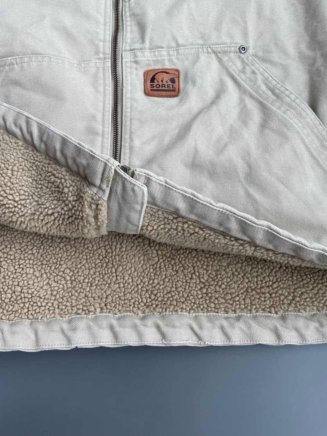 [XXL] 소렐 빈티지 쉐르파 워크 자켓 베스트 조끼 상품이미지7