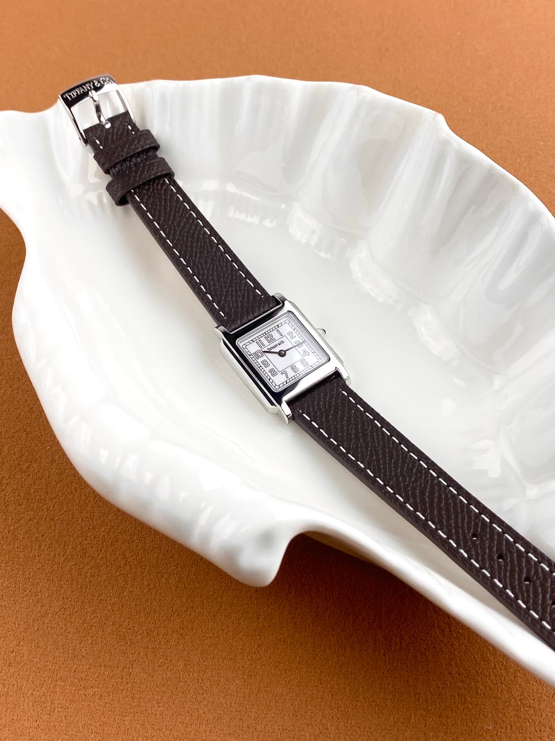 TIFFANY&CO mini square line watch 상품이미지3